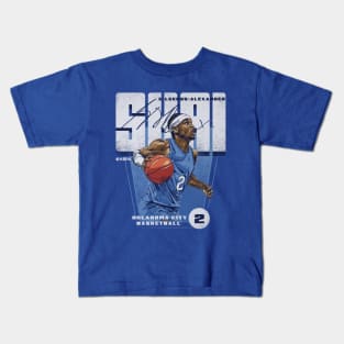 Shai Gilgeous-Alexander Oklahoma City Premiere Kids T-Shirt